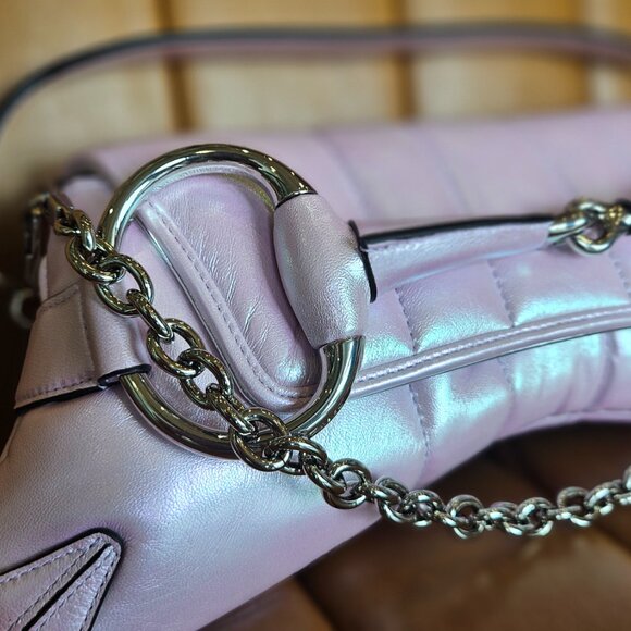 GUCCI Horsebit Chain Medium Shoulder Bag - Picture 5 of 13